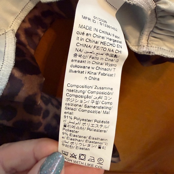 NWT 4XL Leopard Print Kimono Cardigan - Picture 4 of 4